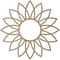 Ekena Millwork Daisy Wood Fretwork Pierced Ceiling Medallion, Birch, 16"OD x 5 5/8"ID x 3/8"T CMWP16X16X0375DABI - alternate 5